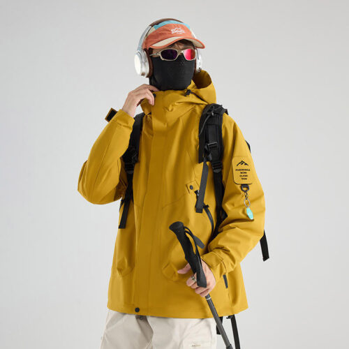 3-in-1 Windproof Waterproof Hooded Jacket - Outdoor Apparel - 上海欣蒂纺织科技有限公司