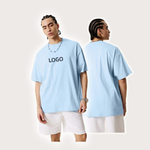 Men’s 100% Cotton Plain T-Shirt - T-Shirts - 上海欣蒂纺织科技有限公司