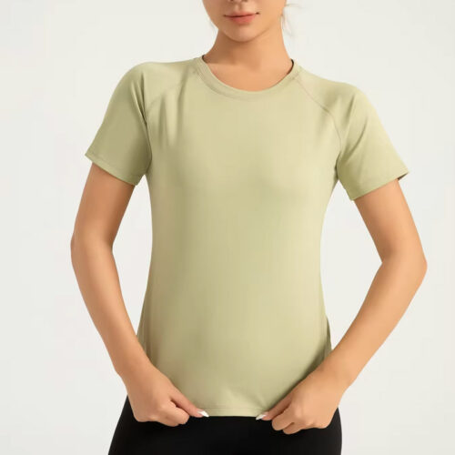 Quick Dry Seamless Polyester Sports T-Shirt - Sportswear - 上海欣蒂纺织科技有限公司