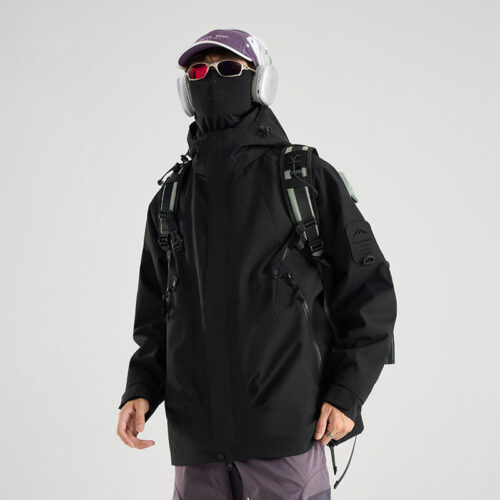 3-in-1 Windproof Waterproof Hooded Jacket - Outdoor Apparel - 上海欣蒂纺织科技有限公司