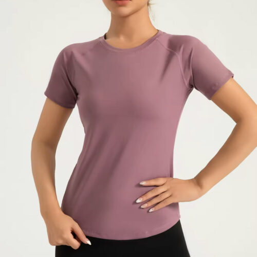 Quick Dry Seamless Polyester Sports T-Shirt - Sportswear - 上海欣蒂纺织科技有限公司