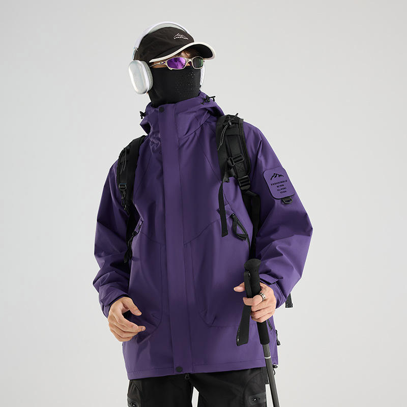 3-in-1 Windproof Waterproof Hooded Jacket - Outdoor Apparel - 上海欣蒂纺织科技有限公司